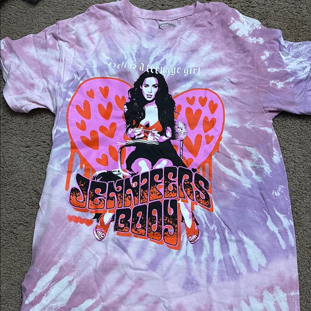 Purple and Pink Graphic T-Shirt